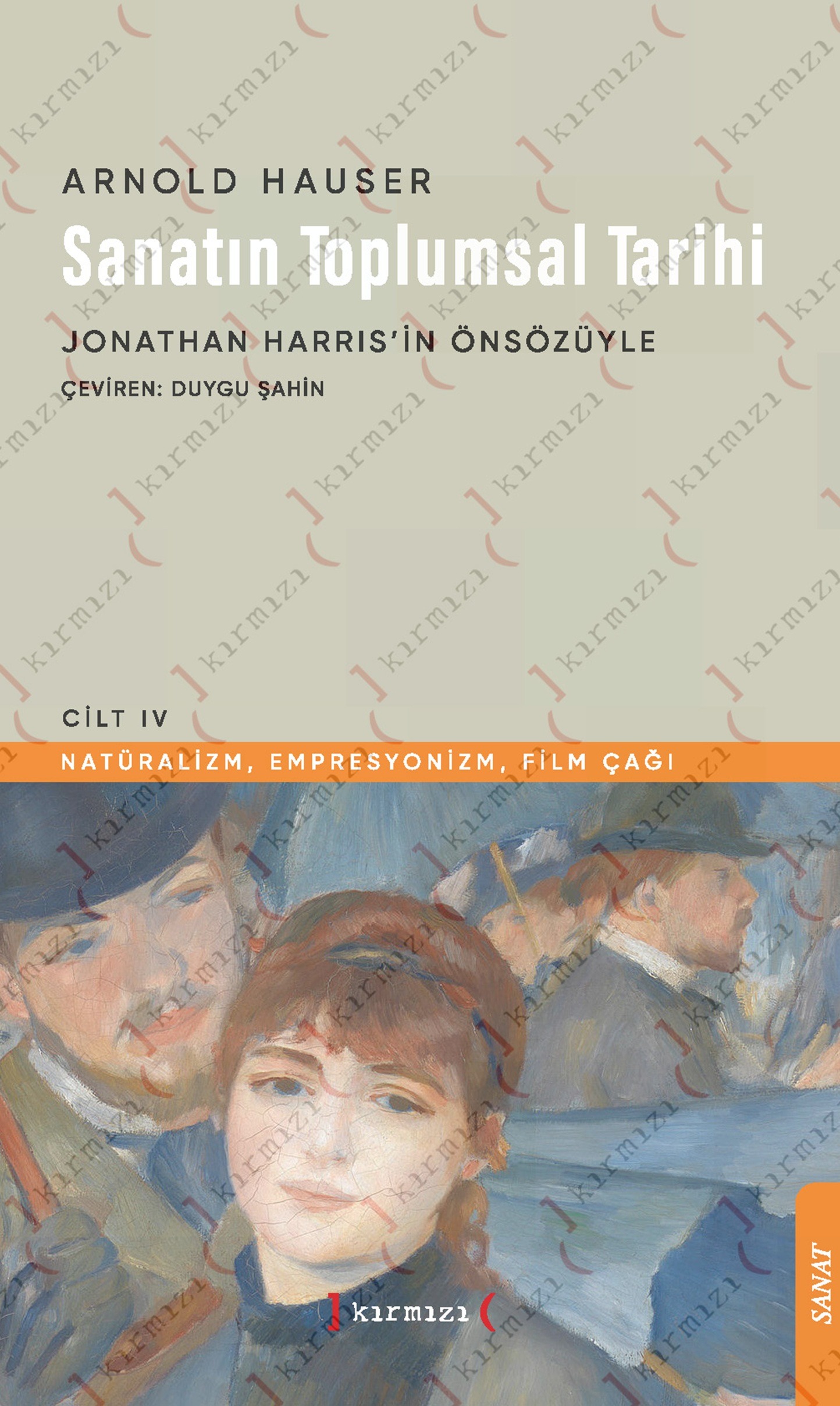 Sanatın Toplumsal Tarihi 4 Kapak - Ön1